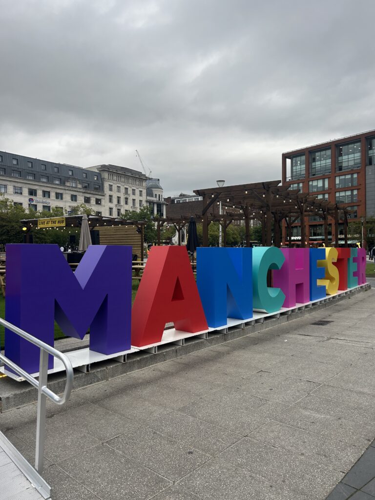 MCR Live Hub Manchester Piccadilly Gardens
